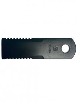 NH Нож измельчителя 175x50x4,5 (d = 20,1) (зубчатый)
