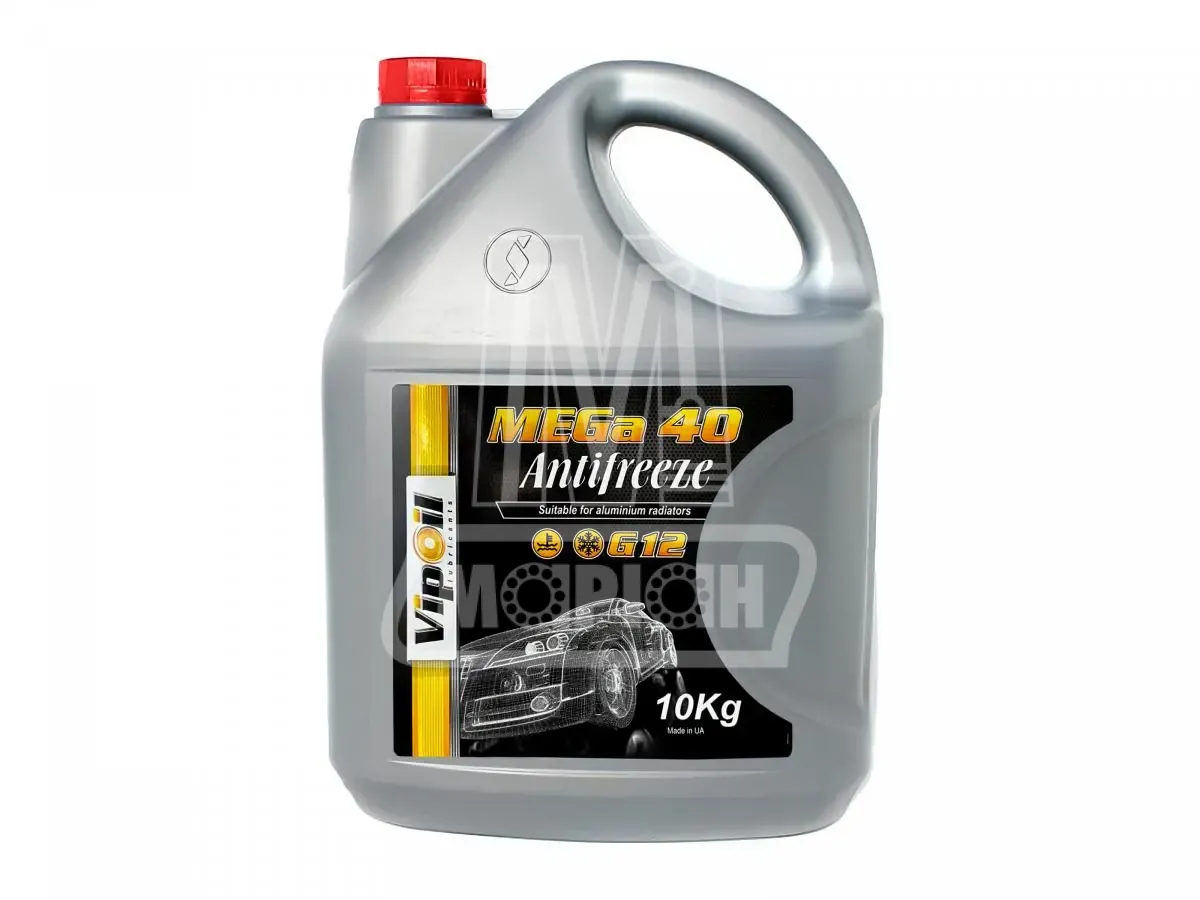 Антифриз (Тосол) Vip Oil G11 Mega 40 - 10 кг червоний
