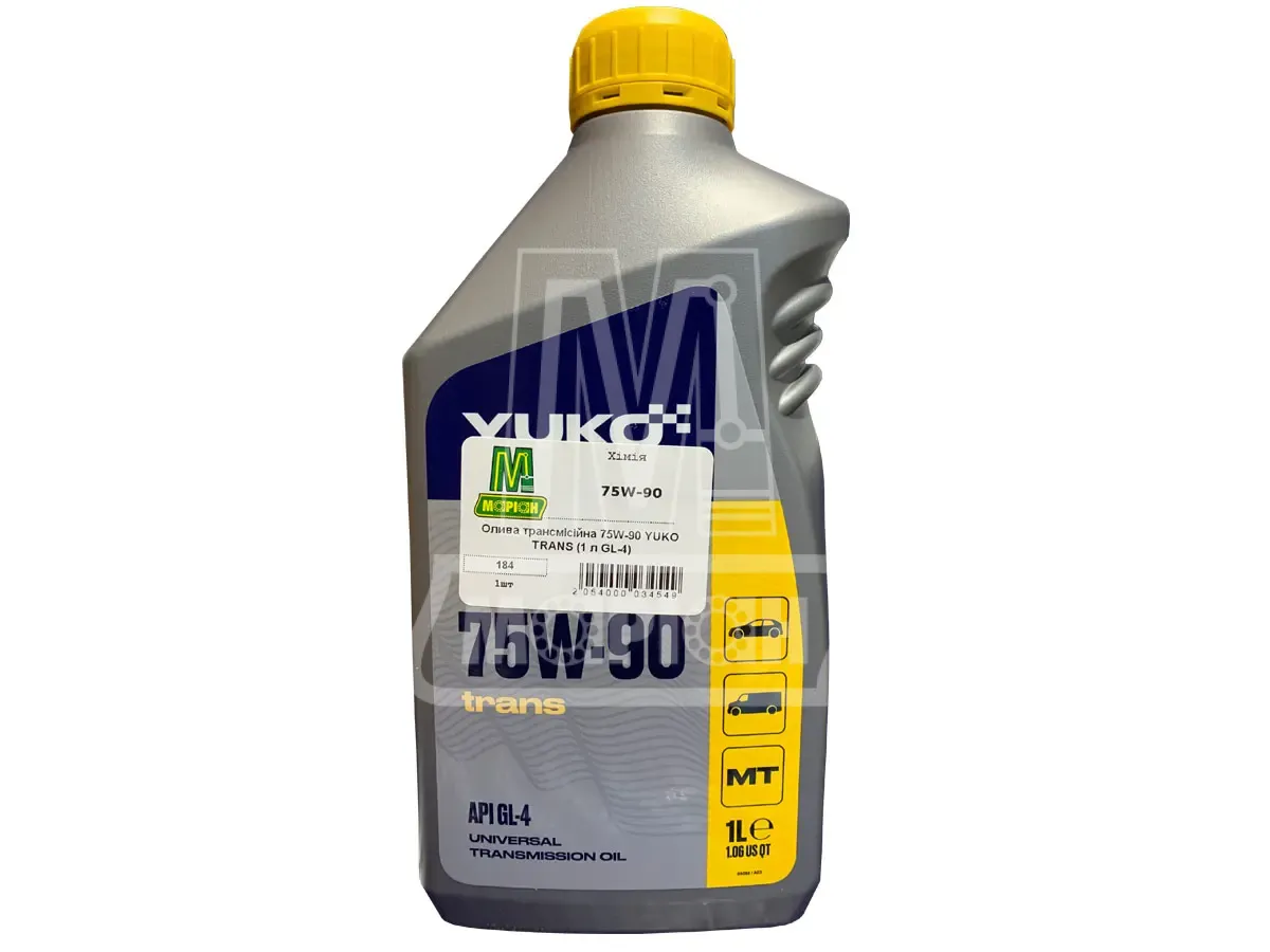 Олива трансмісійна 75W-90 YUKO TRANS - 1 л  GL-4
