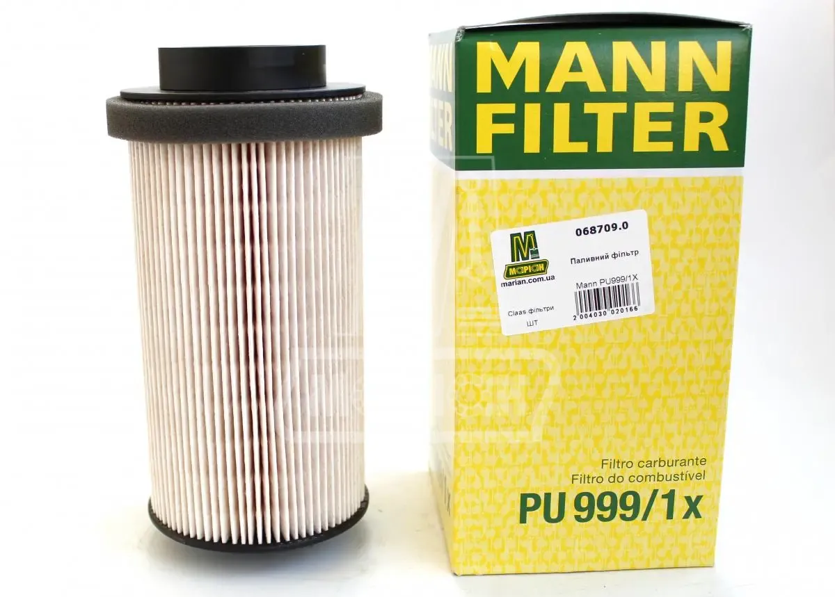CL Фільтр паливний - Mann PU999/1X