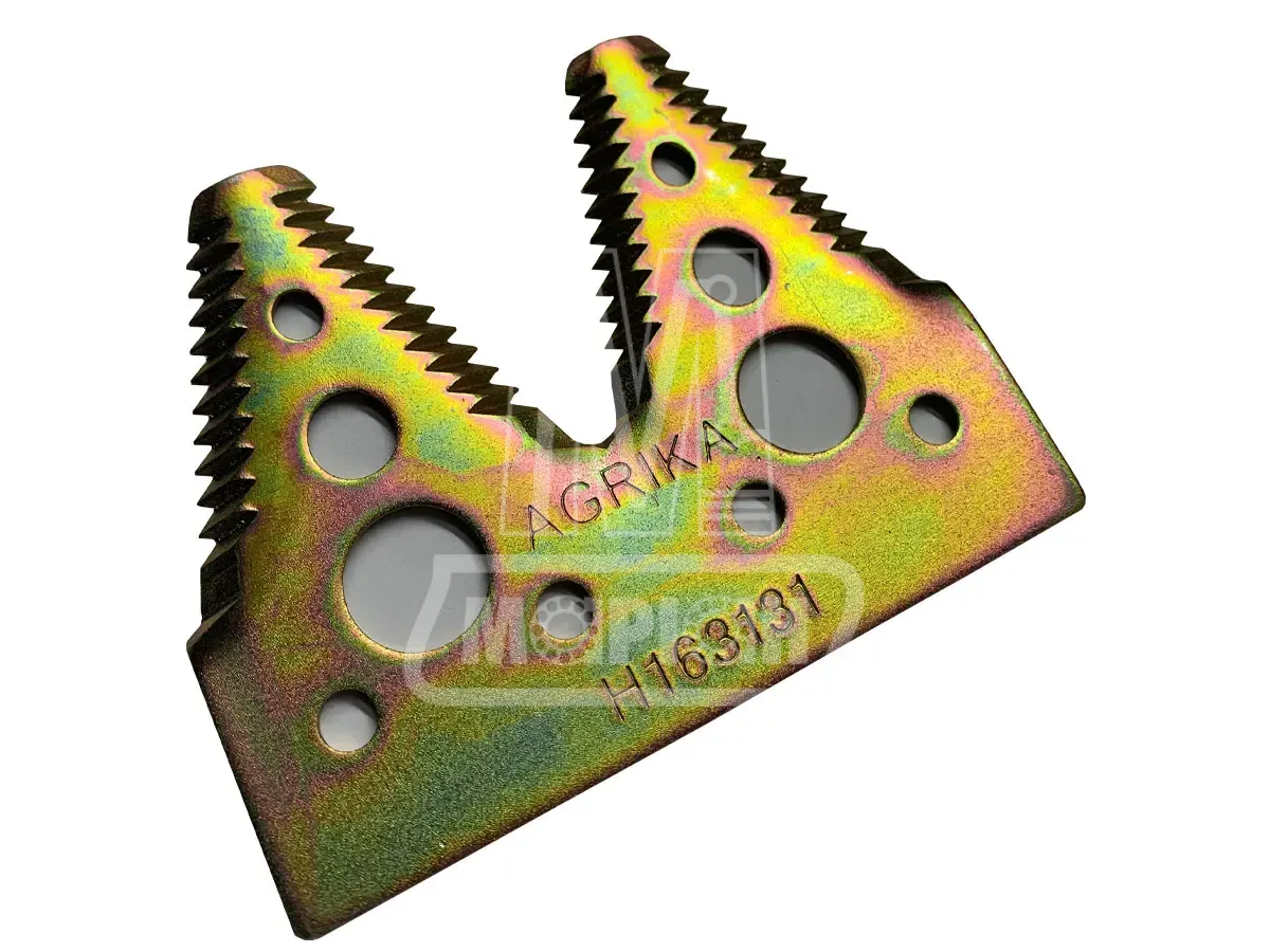Mähmesser-Segment grobgezahnt (Doppelt) – S