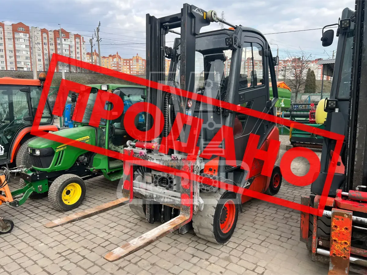 Selbstfahrender Lader Linde H40T-02